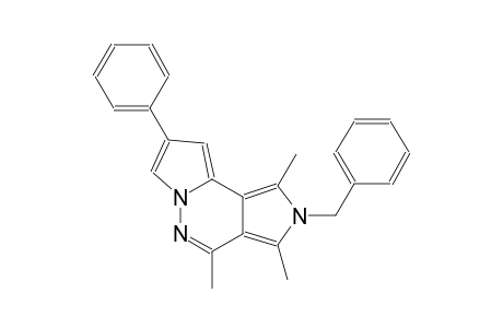 2-benzyl-1,3,4-trimethyl-8-phenyl-2H-dipyrrolo[1,2-b:3,4-d]pyridazine