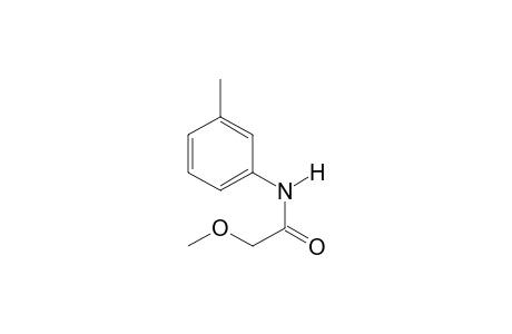 2-Methoxy-N-(3-methylphenyl)acetamide