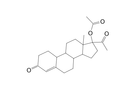 19-Norpregn-4-ene-3,20-dione, 17-(acetyloxy)-