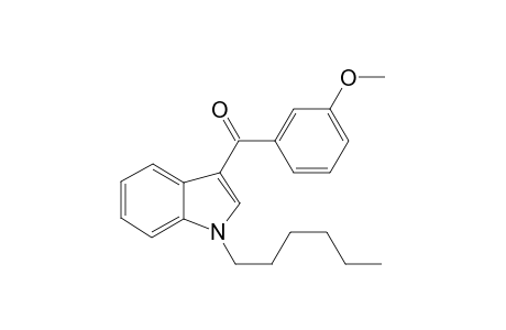 1-n-Hexyl-3-(3-methoxybenzoyl)indole