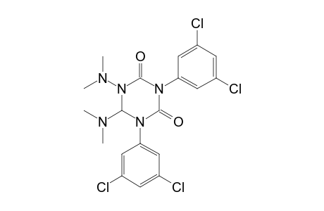 1,3-bis(3,5-dichlorophenyl)-5,6-bis(dimethylamino)dihydro-s-triazine- 2,4(1H,3H)-dione