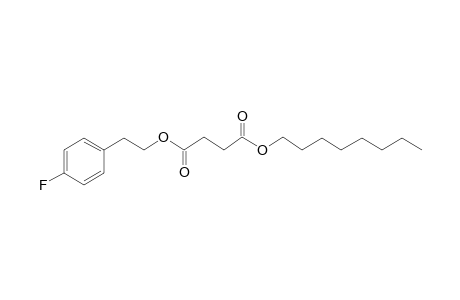 Succinic acid, 4-fluorophenethyl octyl ester