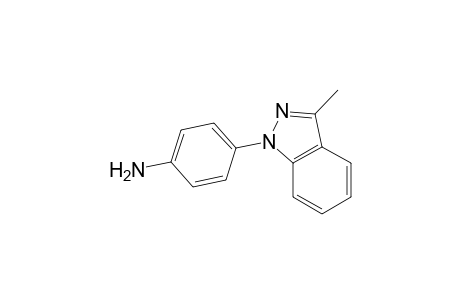 1H-Indazole, 3-methyl-1-(4-aminophenyl)-