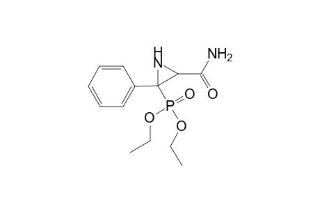 Phosphonic acid, [3-(aminocarbonyl)-2-phenyl-2-aziridinyl]-, diethyl ester