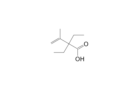 3-Butenoic acid, 2,2-diethyl-3-methyl-