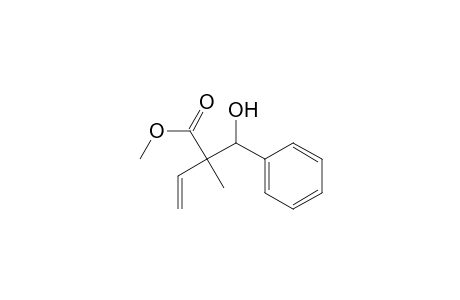 2-[hydroxy(phenyl)methyl]-2-methyl-3-butenoic acid methyl ester