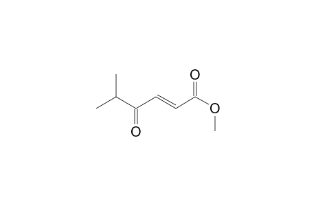 (E)-4-keto-5-methyl-hex-2-enoic acid methyl ester