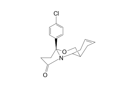 3a-(4-chlorophenyl)-3,5,5a,6,9,9a-hexahydro-2H-pyrrolo[1,2-a][3,1]benzoxazin-1-one