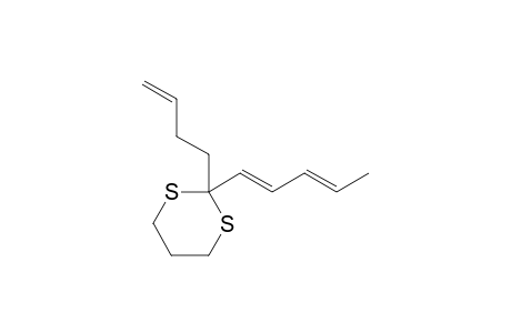 2-(3-Buten-1-yl)-2-(1,3-pentadienyl)-1,3-dithiane