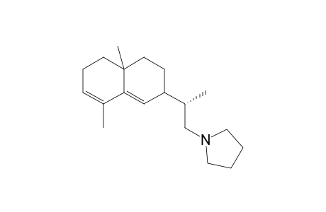 1-[(11S)-7.alpha.-H-Eudesma-3,5-dien-12-yl]pyrrolidine