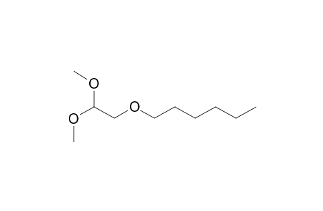 Acetaldehyde, (hexyloxy)-, dimethyl acetal