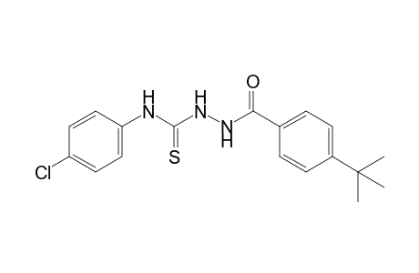 1-(p-tert-butylbenzoyl)-4-(p-chlorophenyl)-3-thiosemicarbazide