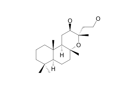 8a,13-epoxylabdane-12b,15-diol