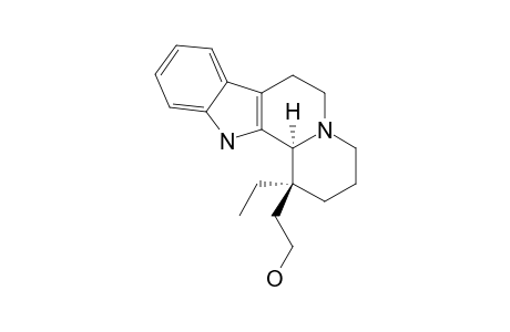 1-ETHYL-1-(2-HYDROYEXTHYL)-INDOLO-[2,3-A]-QUINOLIZIDINE