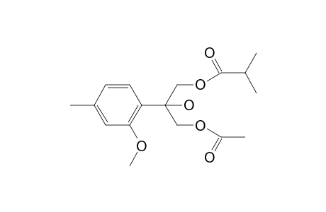 2-(2'-METHOXY-PARA-TOLYL)-GLYCERYL_1-ISOBUTYRATE-3-ACETATE