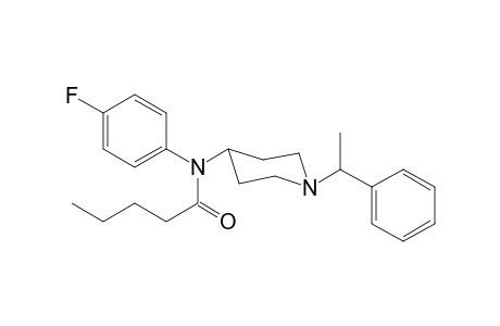 N-4-Fluorophenyl-N-[1-(1-phenylethyl)piperidin-4-yl]pentanamide