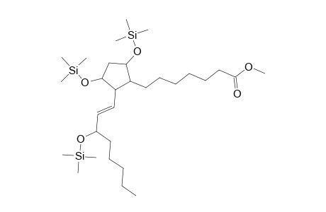 7-[3,5-bis(trimethylsilyloxy)-2-[(E)-3-trimethylsilyloxyoct-1-enyl]cyclopentyl]enanthic acid methyl ester