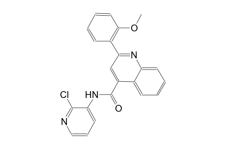 N-(2-chloro-3-pyridinyl)-2-(2-methoxyphenyl)-4-quinolinecarboxamide