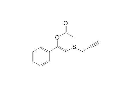(Z)-1-Phenyl-2-(prop-2-yn-1-ylthio)vinyl acetate