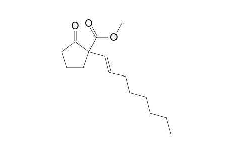 Methyl 1-[(E)-oct-1-enyl]-2-oxocyclopentaneboxylate