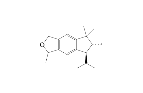(6R,7R)-7-isopropyl-1,3-dihydro-1,5,5,6-tetramethyl-indan[5,6-c]furan