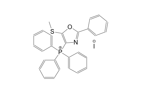 [5-(methylsulfanyl)-2-phenyl-1,3-oxazol-4-yl](triphenyl)phosphonium iodide