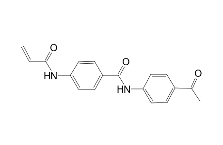 N-(4-Acetylphenyl)-4-(acryloylamino)benzamide