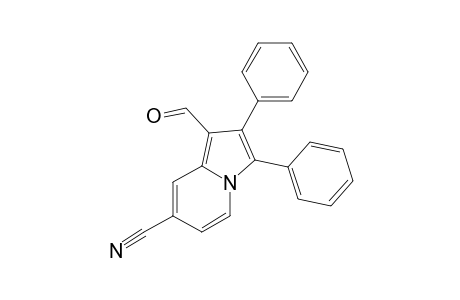 1-Formyl-2,3-diphenyl-indolizine-7-carbonitrile