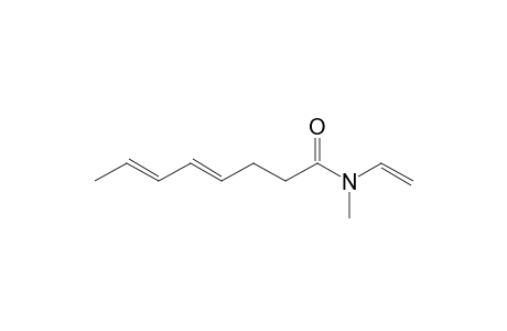 N-Methyl-N-vinyl-4,6-octadieneamide