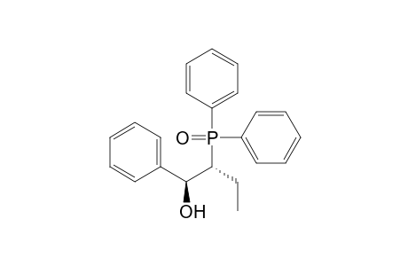 Benzenemethanol, .alpha.-[1-(diphenylphosphinyl)propyl]-, (R*,S*)-(.+-.)-