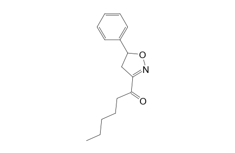 3-Hexanoyl-5-phenyl-2-isoxazoline