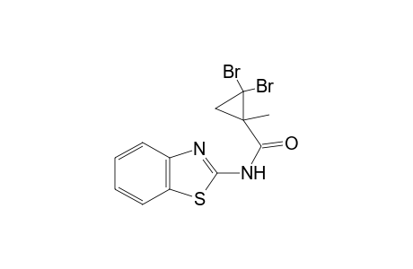 N-(1,3-Benzothiazol-2-yl)-2,2-dibromo-1-methylcyclopropanecarboxamide
