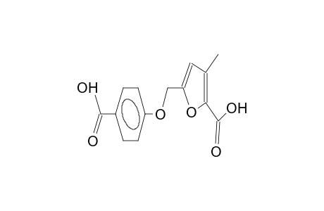 4-(5-carboxy-4-methyl-2-furylmethyloxy)benzoic acid