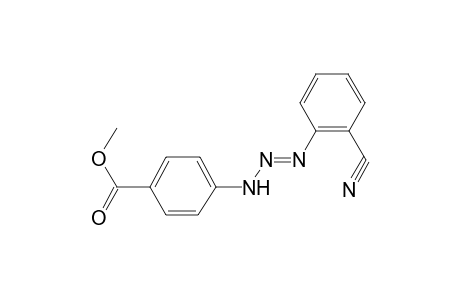 Methyl 4-[(2E)-3-(2-cyanophenyl)-2-triazenyl]benzoate