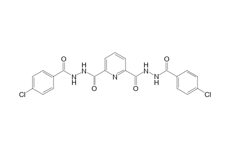 N2',N6'-Bis(4-chlorobenzoyl)pyridine-2,6-dicarbohydrazide