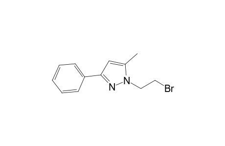 1-(2-Brmoethyl)-5-methyl-3-phenylpyrazole