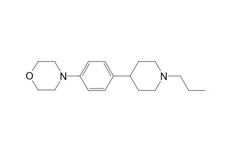 4-[4-(1-Propyl-4-piperidyl)phenyl]morpholine