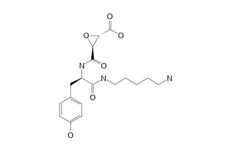 CATHESTATIN-C;(2S,3S,5S)-EPOXYSUCCINYL-TYROSYLCADAVERINE