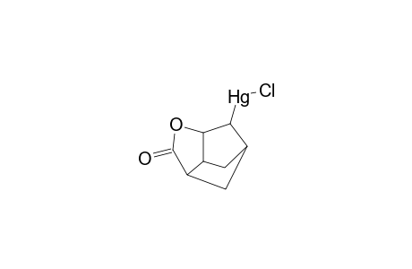 Bicyclo[2.2.1]heptan-3-ol-5-carboxylic acid, 2-mercuric chloride-, lactone