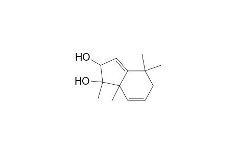 (-)-2,2,6,7-tetramethylbicyclo[4.3.0]nona-4,9(1)-diene-7,8-diol