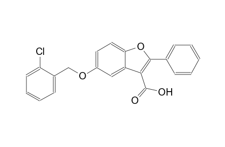 5-[(2-chlorobenzyl)oxy]-2-phenyl-1-benzofuran-3-carboxylic acid