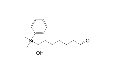 7-[dimethyl(phenyl)silyl]-7-hydroxy-enanthaldehyde