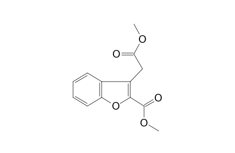 3-(2-keto-2-methoxy-ethyl)benzofuran-2-carboxylic acid methyl ester