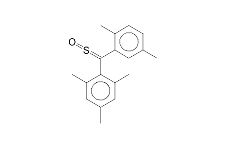 Methanethione, (2,5-dimethylphenyl)-(2,4,6-trimethylphenyl)-, S-oxide