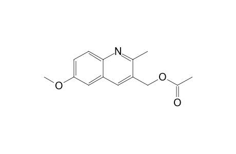 (6-methoxy-2-methyl-3-quinolyl)methyl acetate