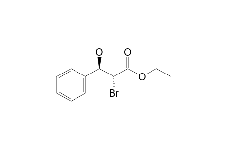 (2R,3R)-2-bromo-3-hydroxy-3-phenyl-propionic acid ethyl ester