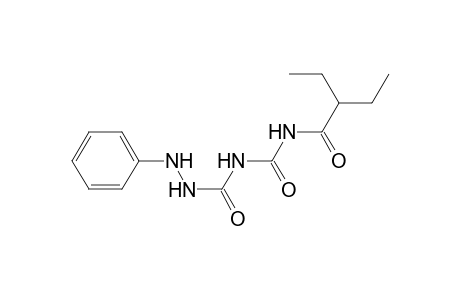 2-Ethyl-N-(phenylazanylcarbamoylcarbamoyl)butanamide