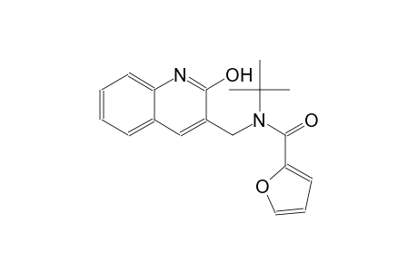 N-(tert-butyl)-N-[(2-hydroxy-3-quinolinyl)methyl]-2-furamide