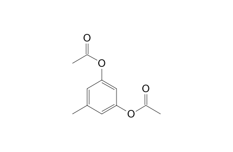 3-(acetyloxy)-5-methylphenyl acetate