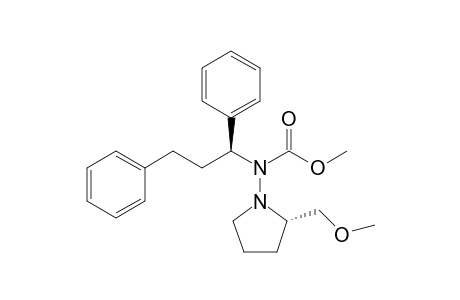 (2S,2''S)-1-[N-(1',3'-Diphenylpropyl)-N-methoxycarbonylamino]-2-(methoxymethyl)pyrrolidine